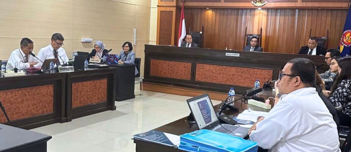 Para Terlapor Menolak LDP dalam Sidang Dugaan Persekongkolan Tender Transportasi Darat Pemasokan EMU Kereta Cepat